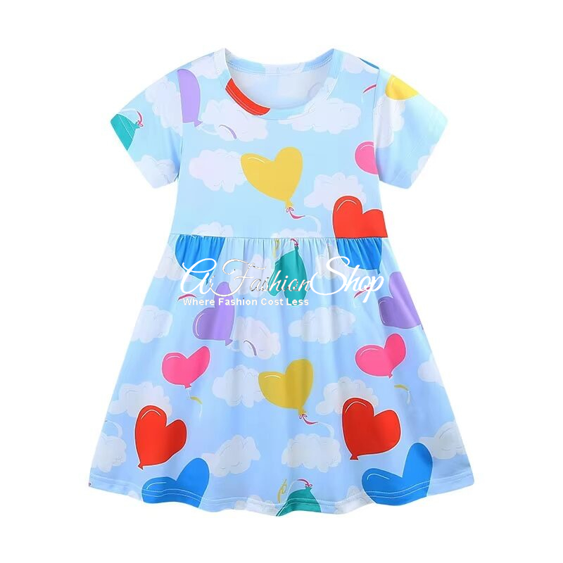 Girl Birthday Party Dress – Cloud Wishes