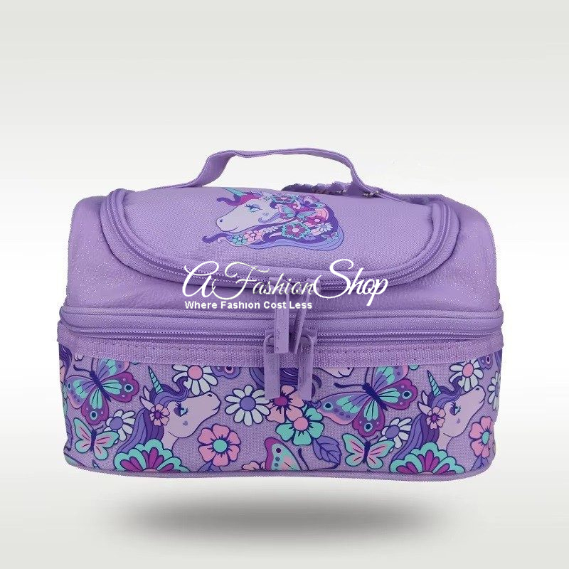 Girl’s Lunch Box Purple Dazzie Unicorn