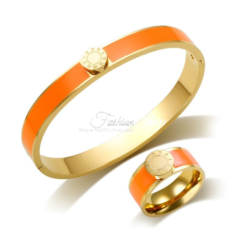Minimalist Signet Ring And Bangle Roman Inscribed