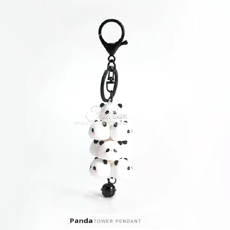 Cute Animal Stacked Dangling Bag Charm