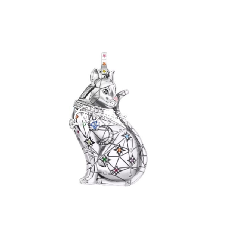 Celestial Cat Pendant Charm
