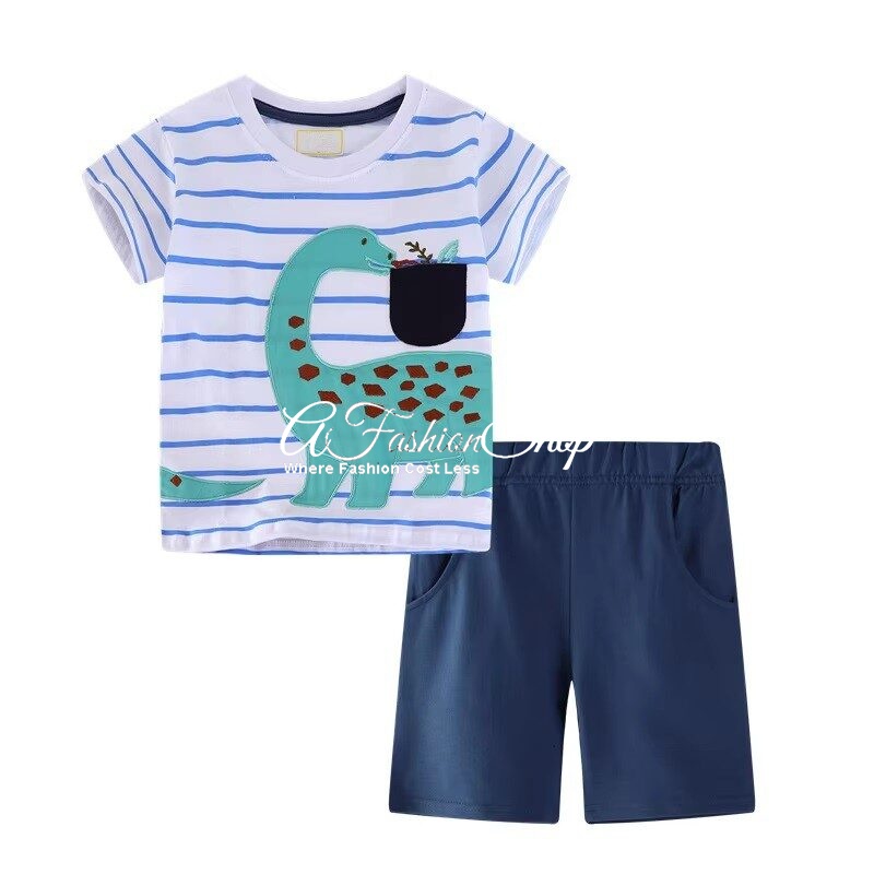 Dino-mite Summer Set 2-pc Tee+Short