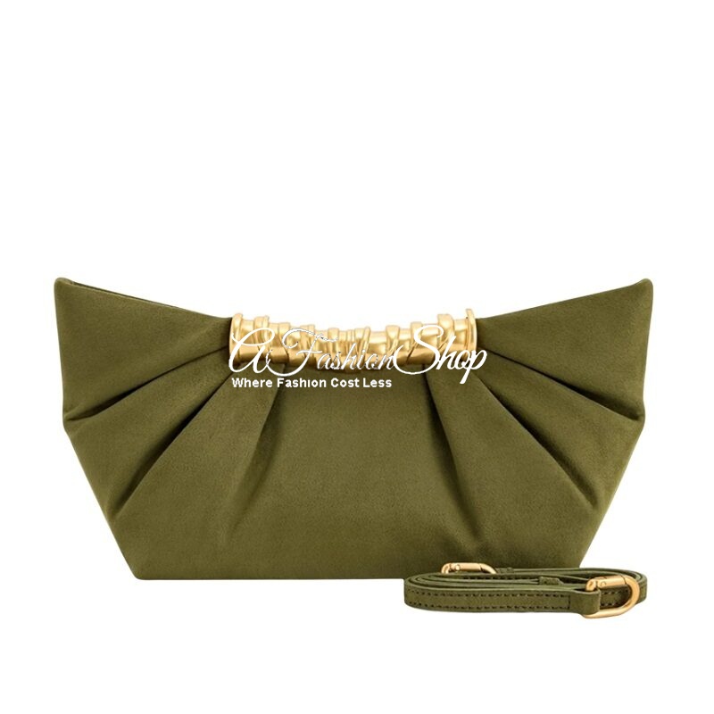 Newness Serena Pleated Evening Clutch Colors