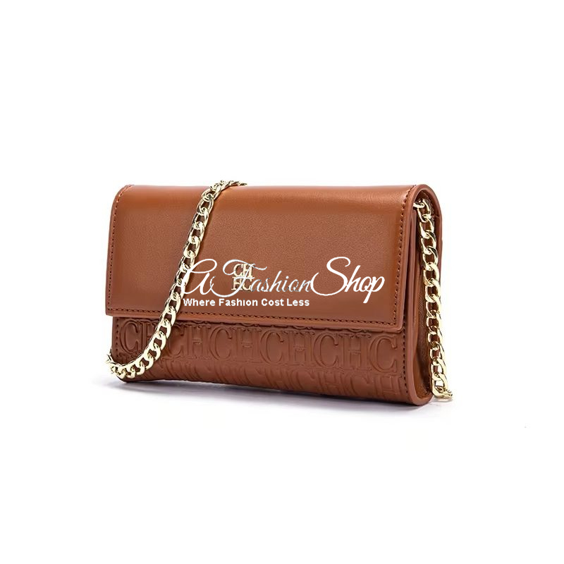 Jamila Crossbody Minaudière Ginger Brown