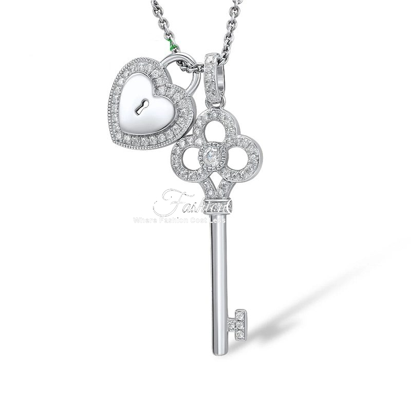 Promise Heart Lock N’ Drop Key Pendant ONLY