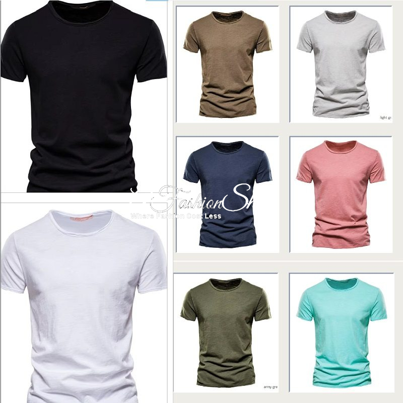 People Cotton Breathable T-Shirt 10 Colors!