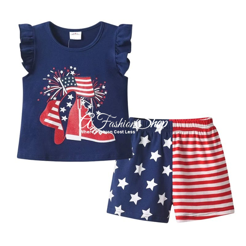 Summer Set July Star Born Girl Short