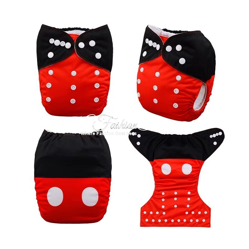 Baby Diaper Cover Animal Pattern Mickey No Insert