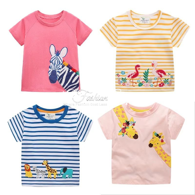 Safari Animal Patch Pattern Short Sleeve