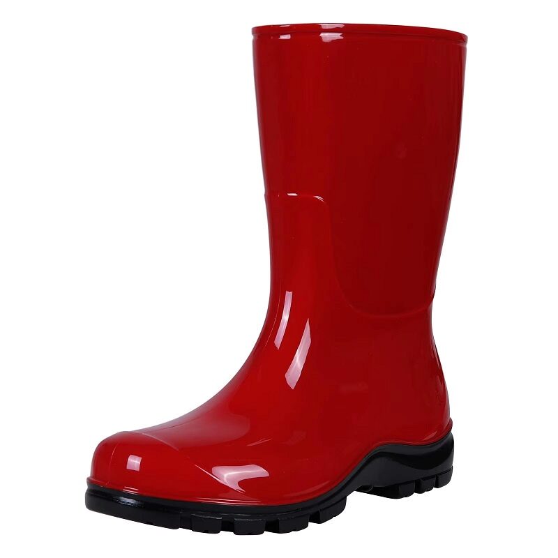 Waterproof Rain Boots Platform Knee-High