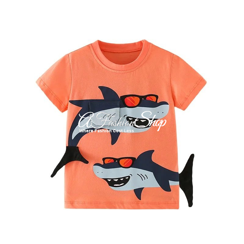 La Rébellion Boy T-Shirt Mako Shark