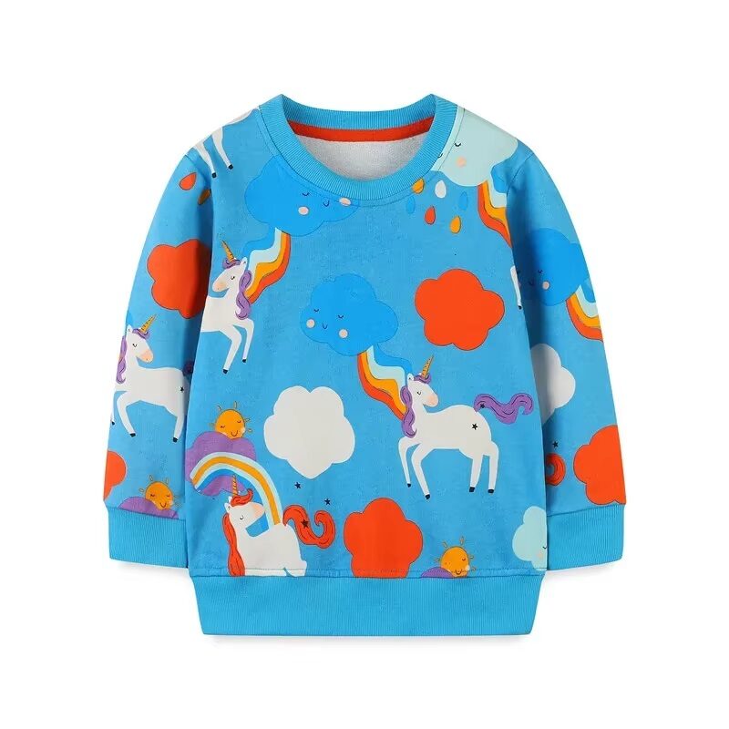 Luna the Dream-Stepper Rainbow Cloud Sweatshirt