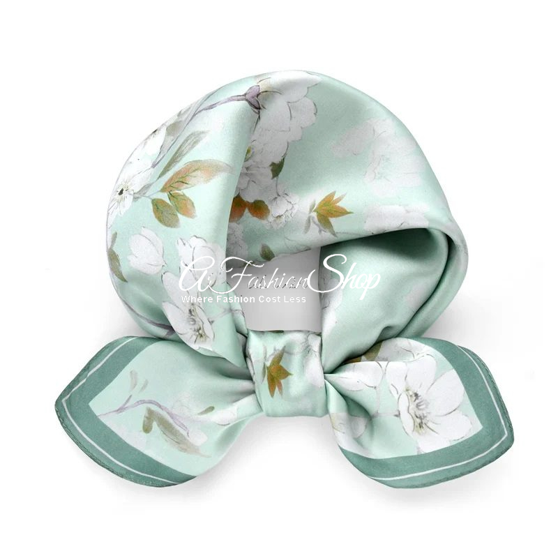Style With Grace Leaves Scarf