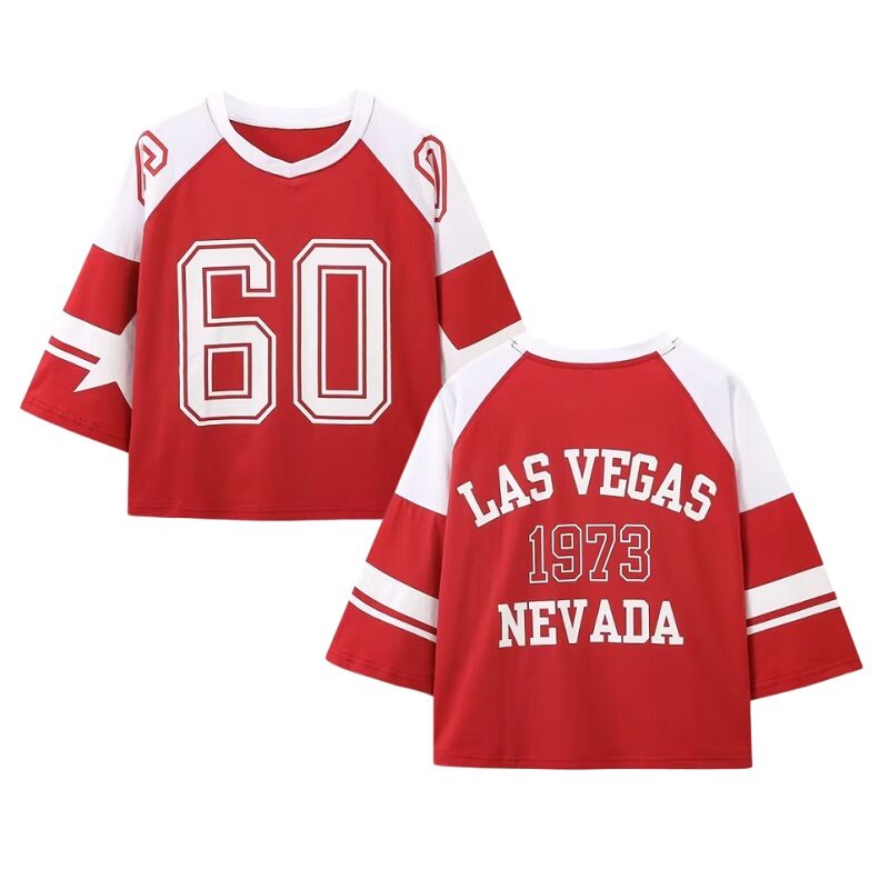 Las Vegas 60 Letter Graphic T-Shirt