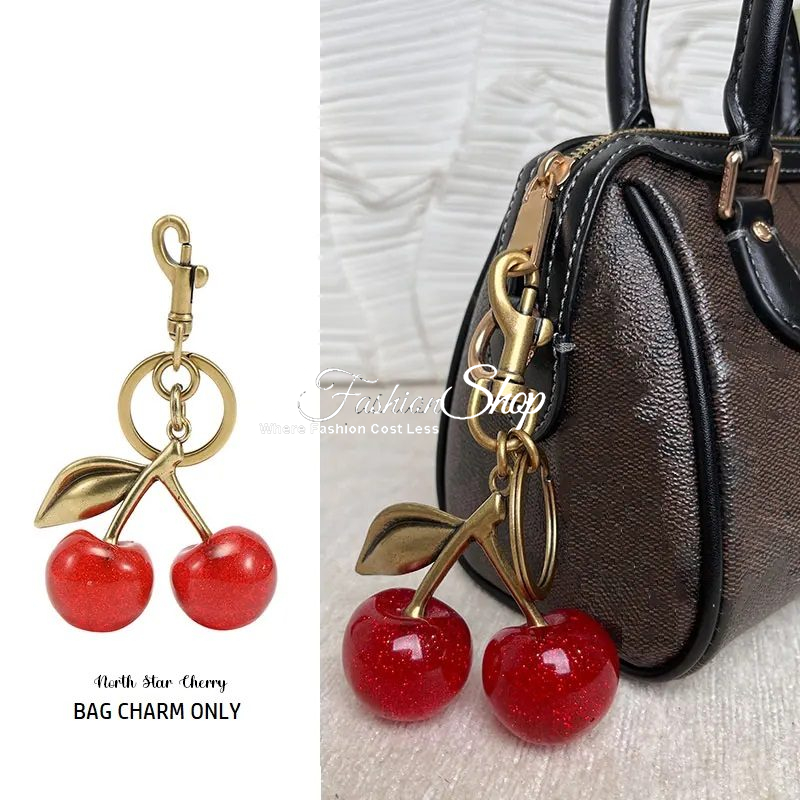 North Star Cherry Rustic Bag Charm