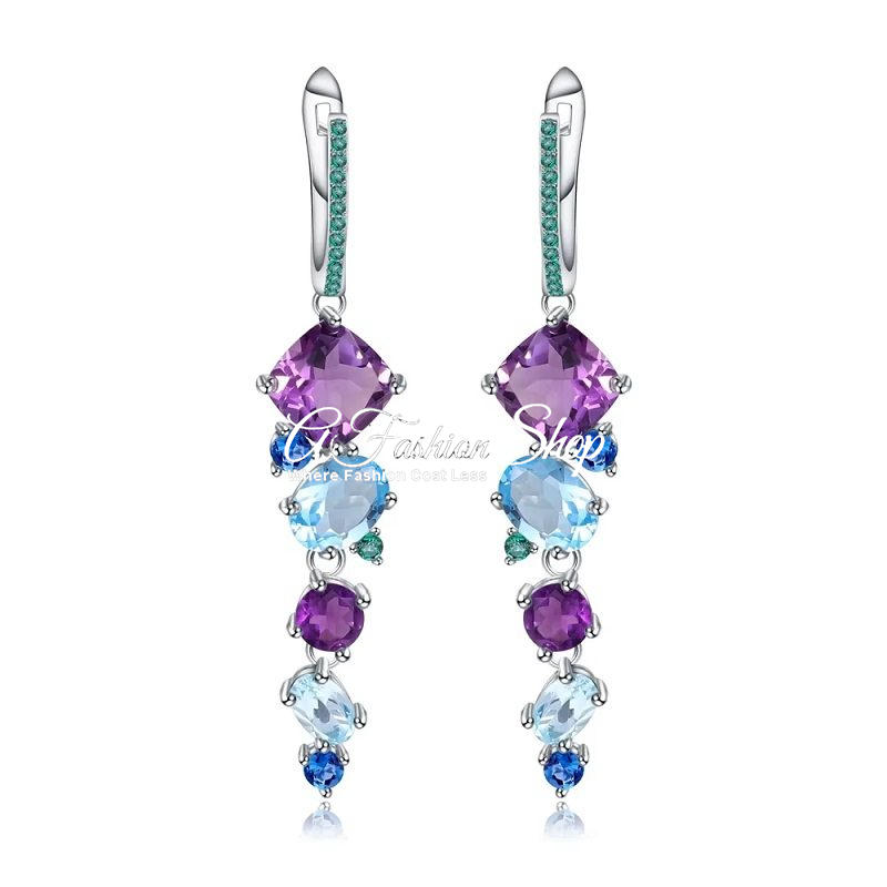 Bridal Spells Mystic Quartz Gemstone Earring