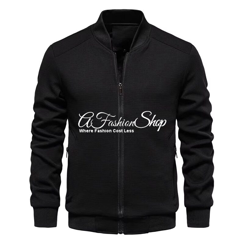 Waffle Fleece Zip-up Jacket 6 Colors!