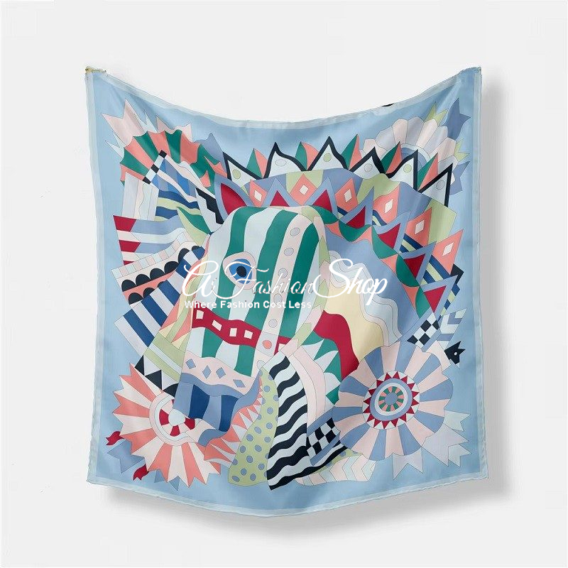 Luxe Square Scarf Cheval De Fete 3Colors!