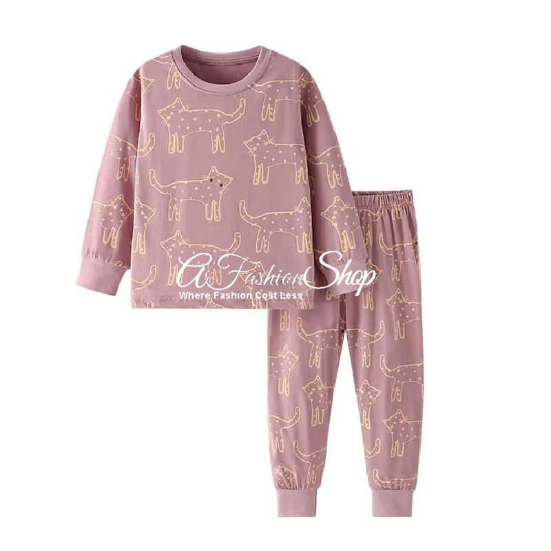 Jolie Girl Kitsu Cat Pajamas Set