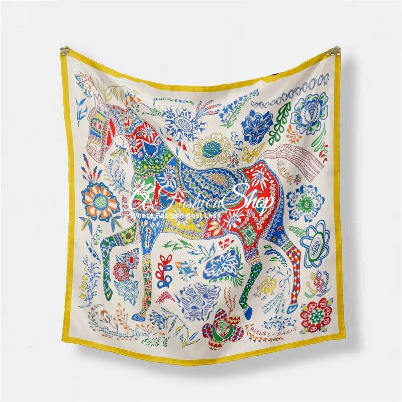 Luxe Carre’ 53 Hey Horse Rider Scarf
