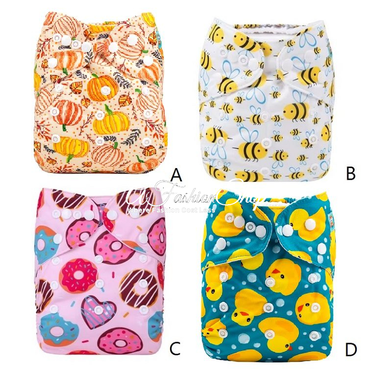 Baby Eevie Cutie Pumpkin Diaper FREE Insert