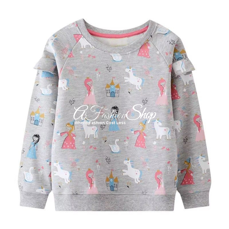 Jolie Girl Wonderful Fairy Sweatshirt Grey