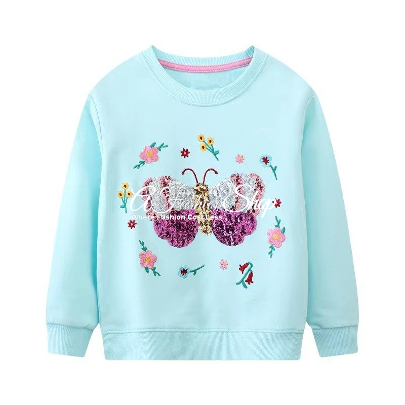 Butterfly Pull Over Free Spirit Embellished Sweater