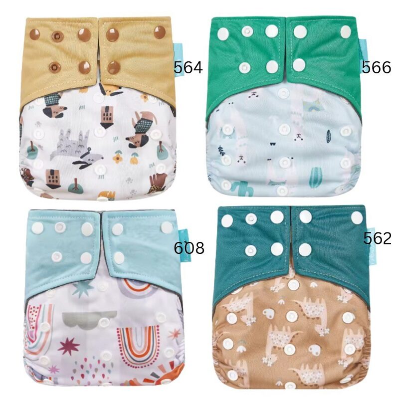 Baby Skin-Friendly Bamboo Diaper Cover -Neville
