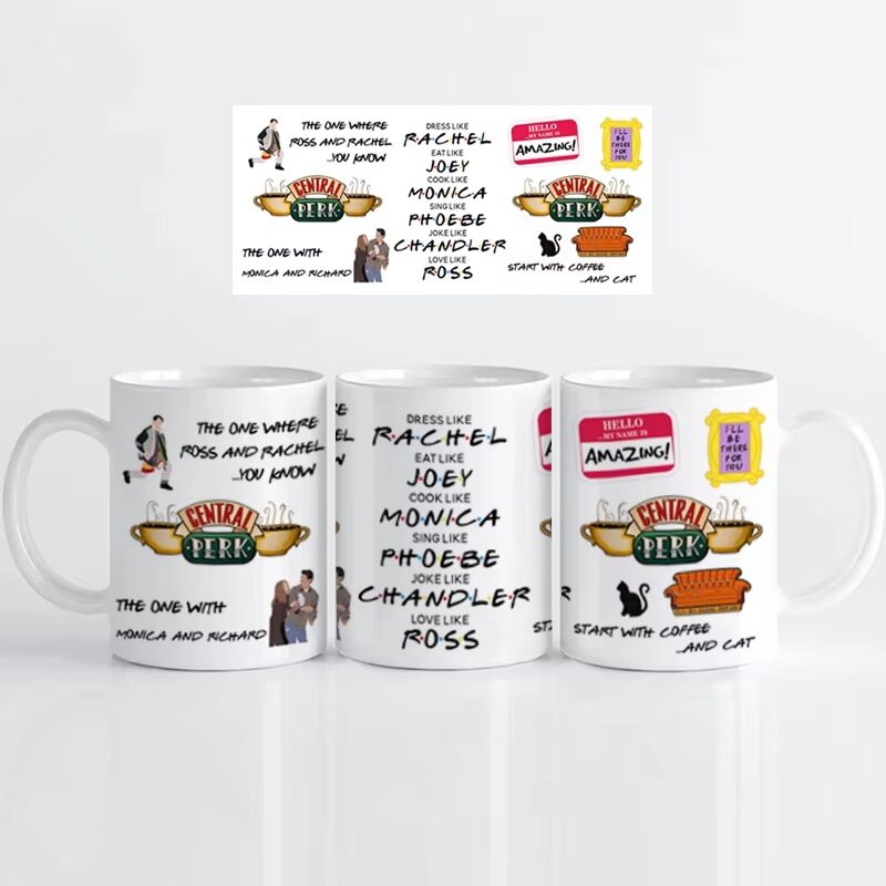 Central Perk Chill & Sip Mug Ceramic Mug