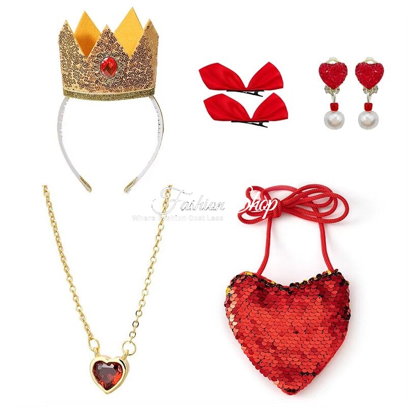 Queen of Hearts Wonderland Costume Accessories III