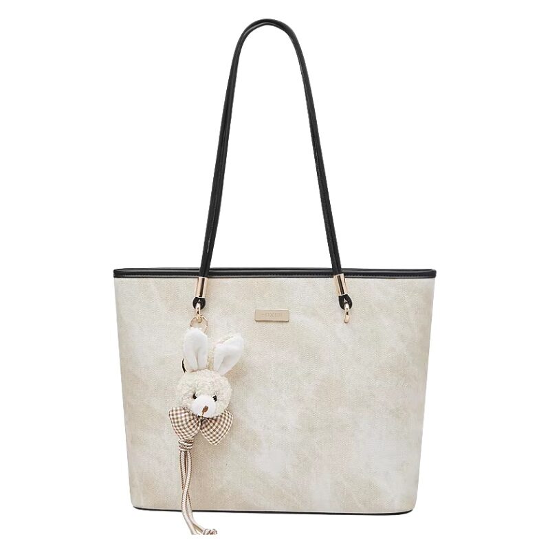 Café Lumière Bear Tote – Signature Crossbody Edition