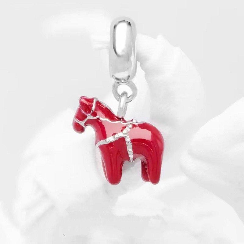 Scarlet Lucky Horse Charm CNY SALE